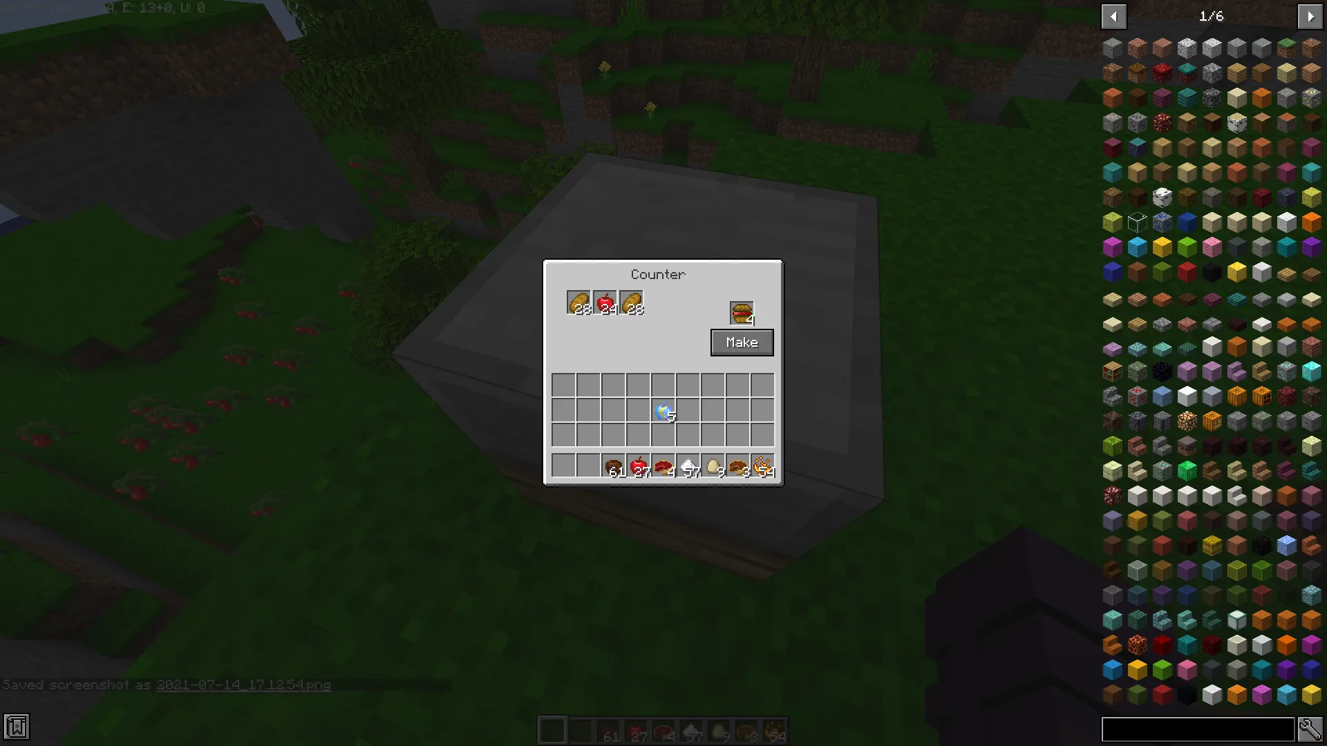 Apples EX — скриншот 1 (Моды, Minecraft)