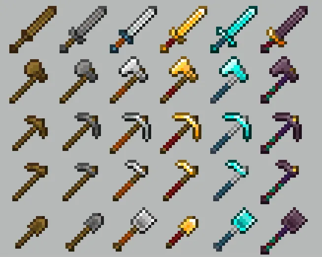 Progressive Tools — скриншот 2 (Текстуры, Minecraft)