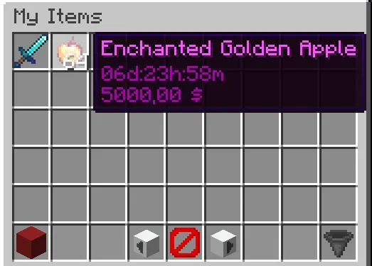 Server GUI, Моды, Minecraft