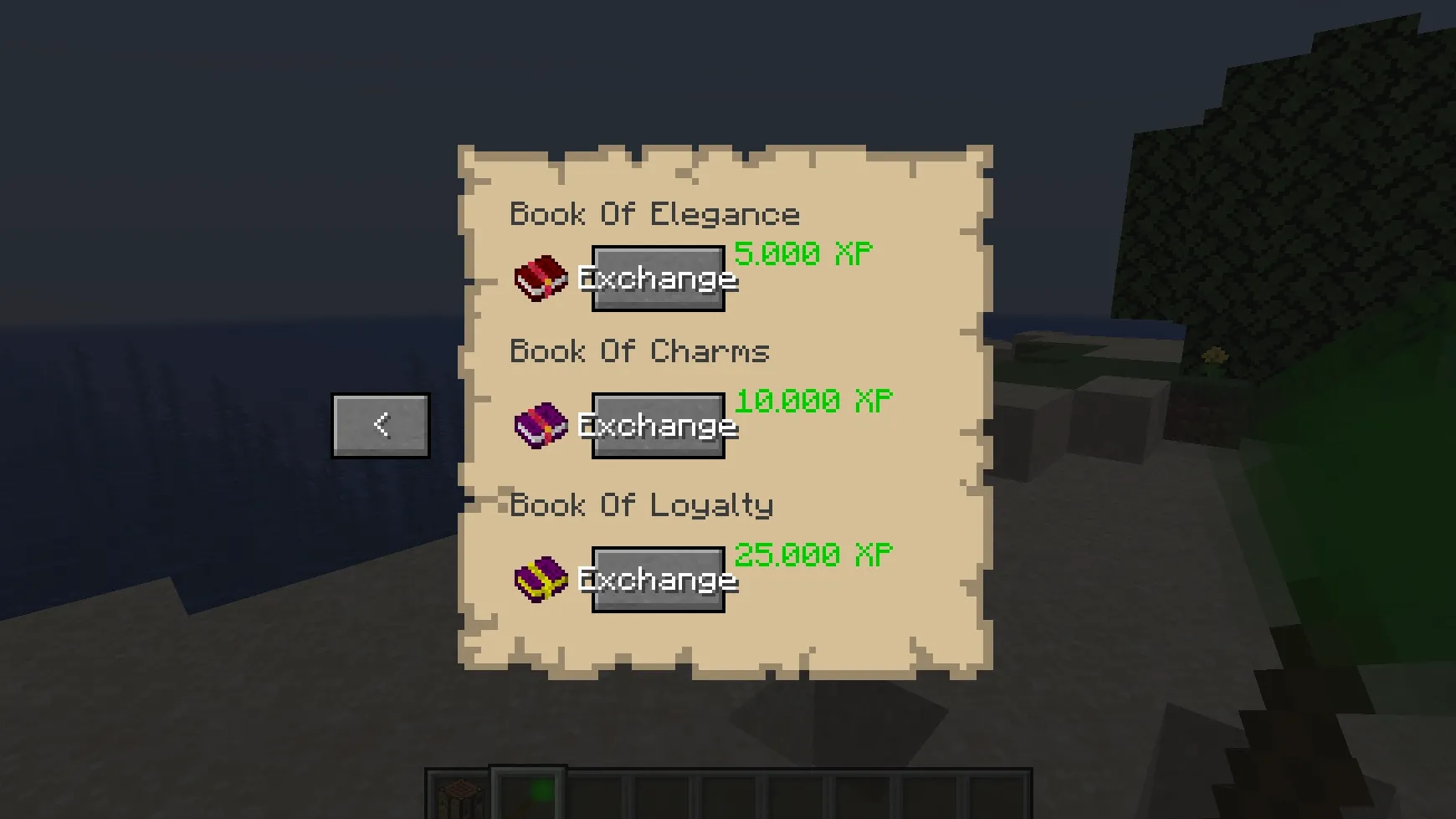 Storable XP — скриншот 2 (Моды, Minecraft)
