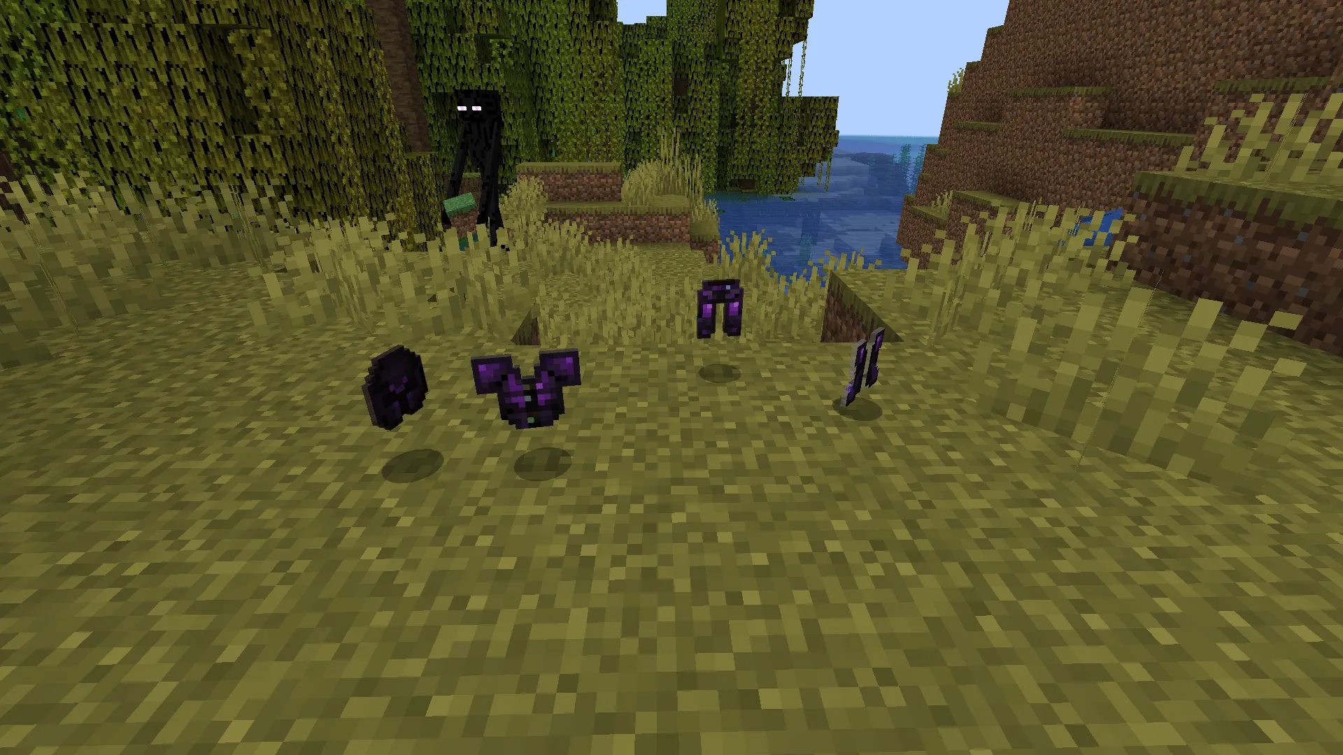 Enderman Armor , Моды, Minecraft