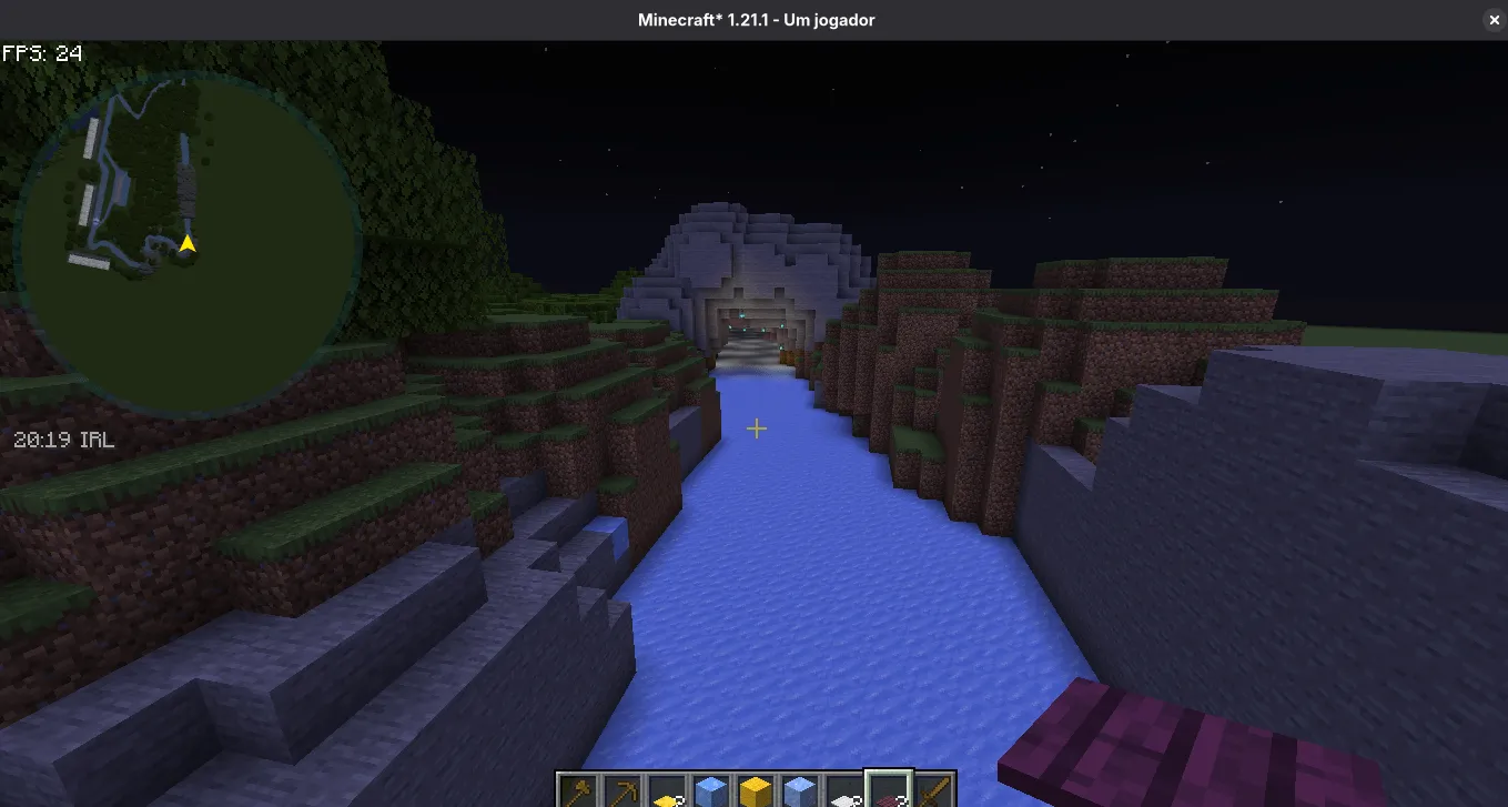 Trial Mountain Ice Boat, Карты, Minecraft