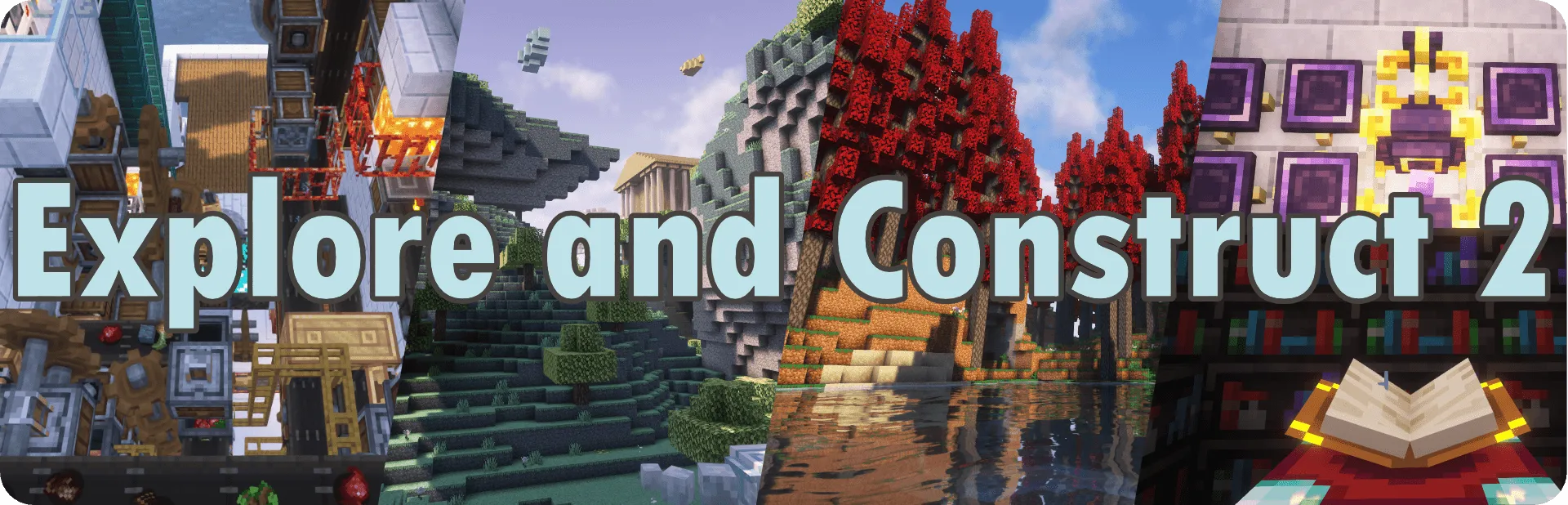 Explore & Construct 2 — скриншот 1 (Модпаки, Minecraft)