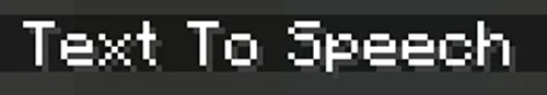 TextToSpeech, Плагины, Minecraft