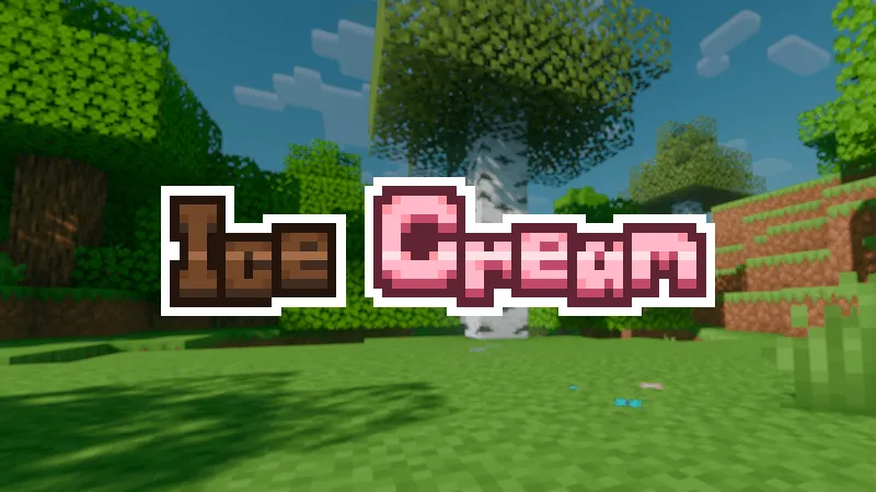 Ice Cream — скриншот 1 (Текстуры, Minecraft)