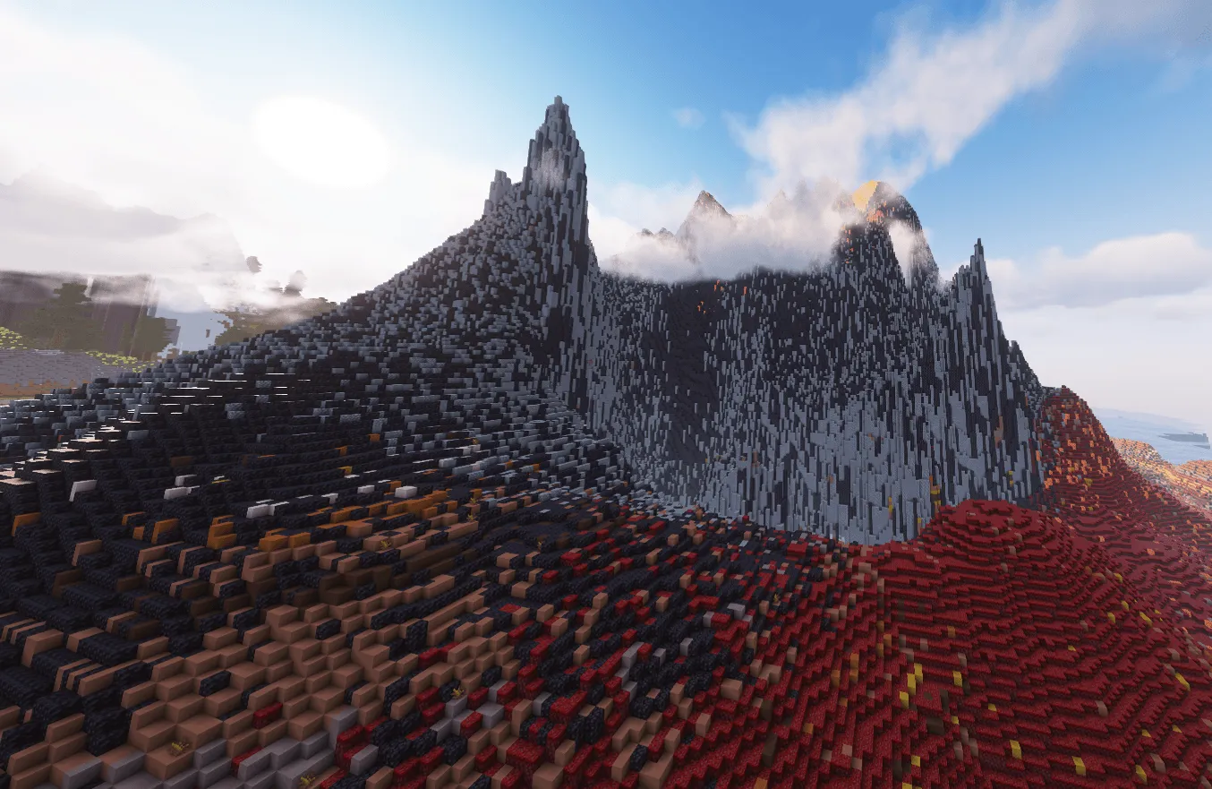 TaterLands - Oblivion Peaks — скриншот 14 (Карты, Minecraft)