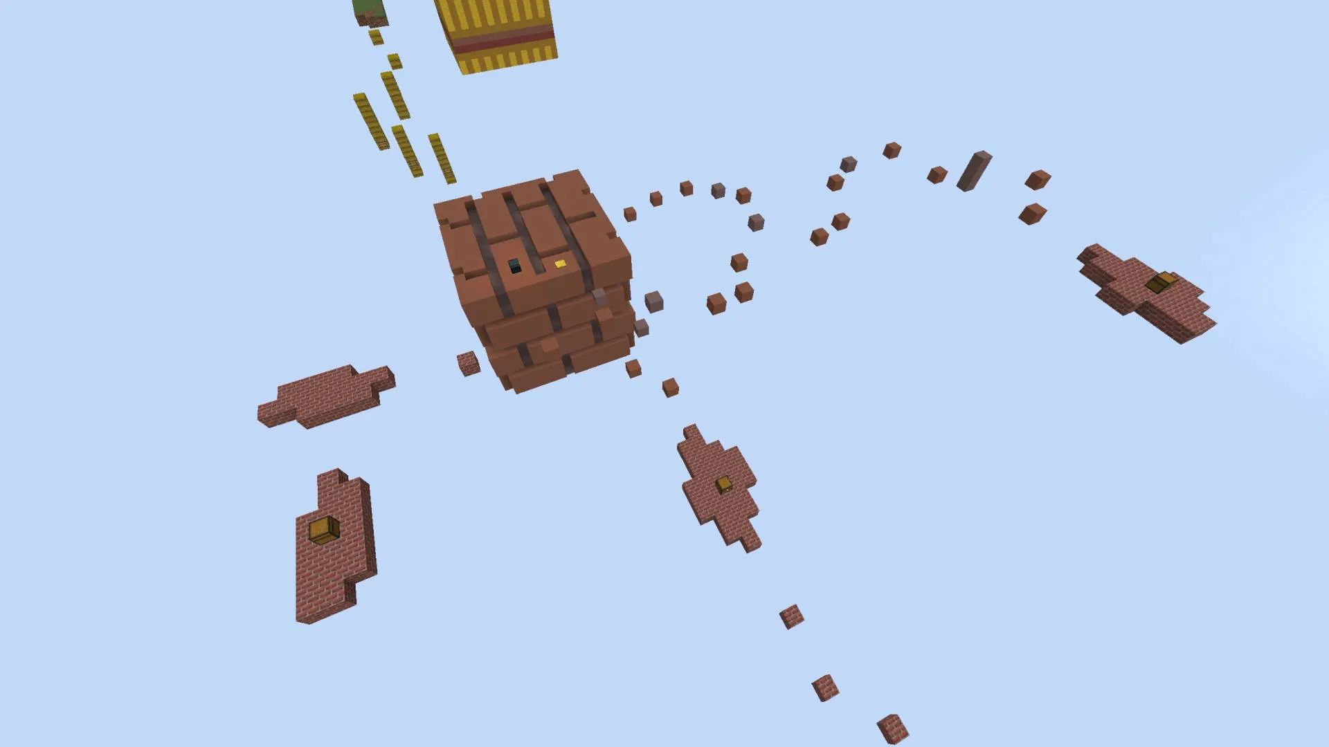 Giant Blocks Parkour, Карты, Minecraft