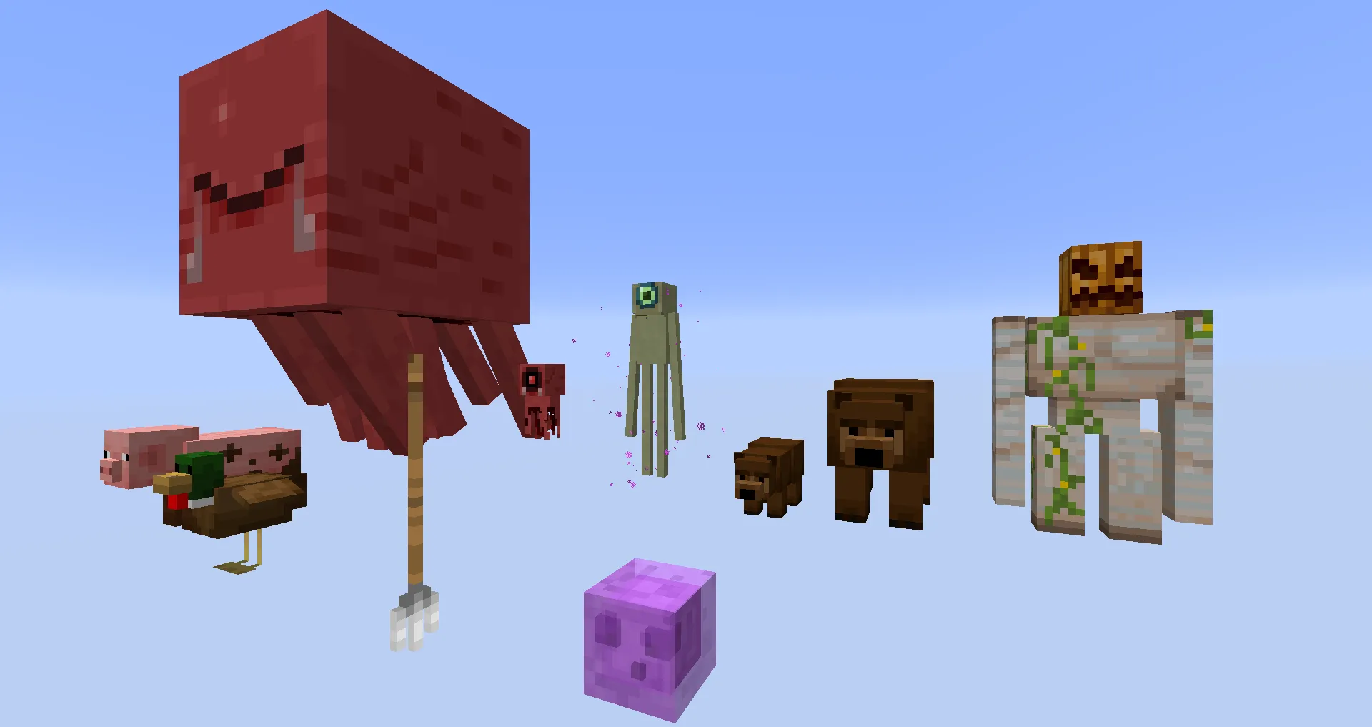 Toast's Crafty Pack, Текстуры, Minecraft