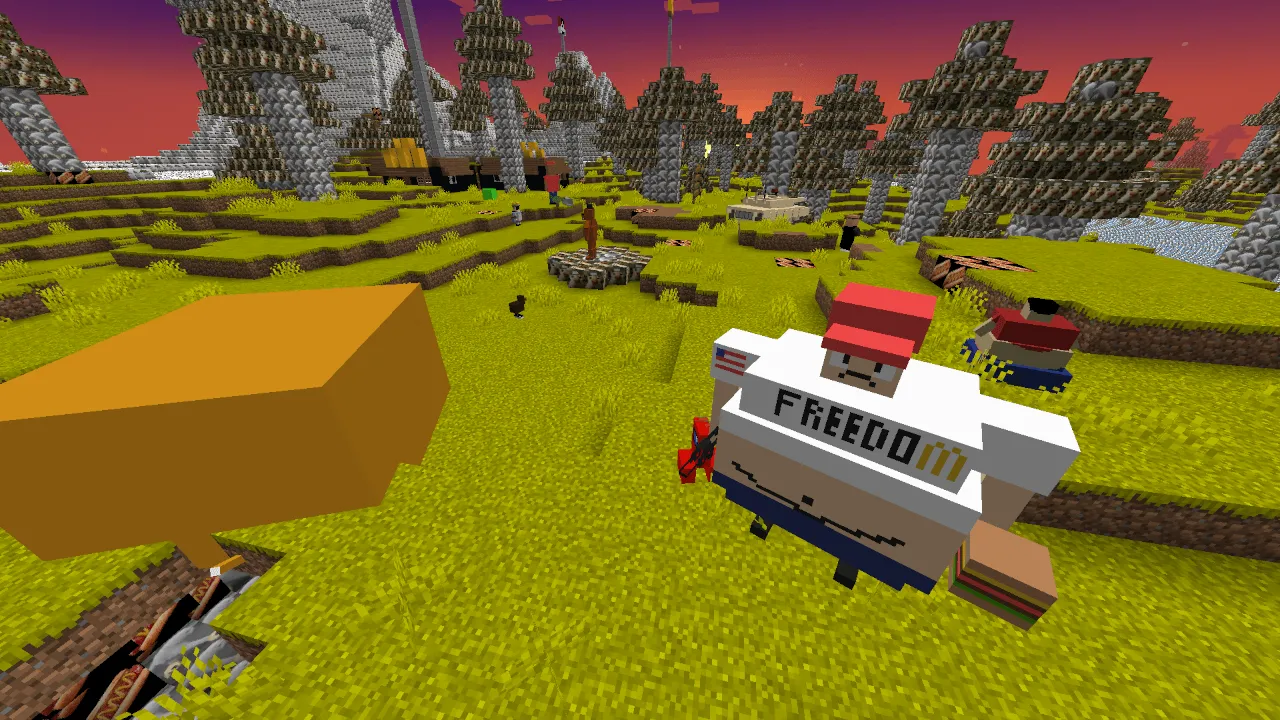 Meme Dimensions — скриншот 1 (Моды, Minecraft)