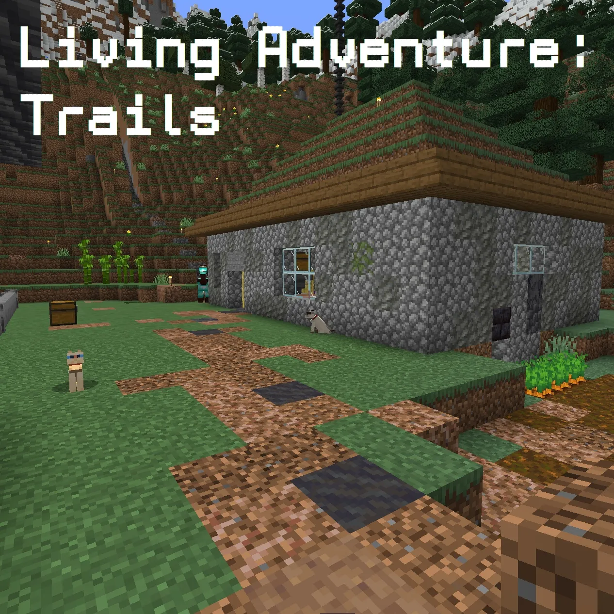 Living Adventure: Trails — скриншот 8 (Моды, Minecraft)
