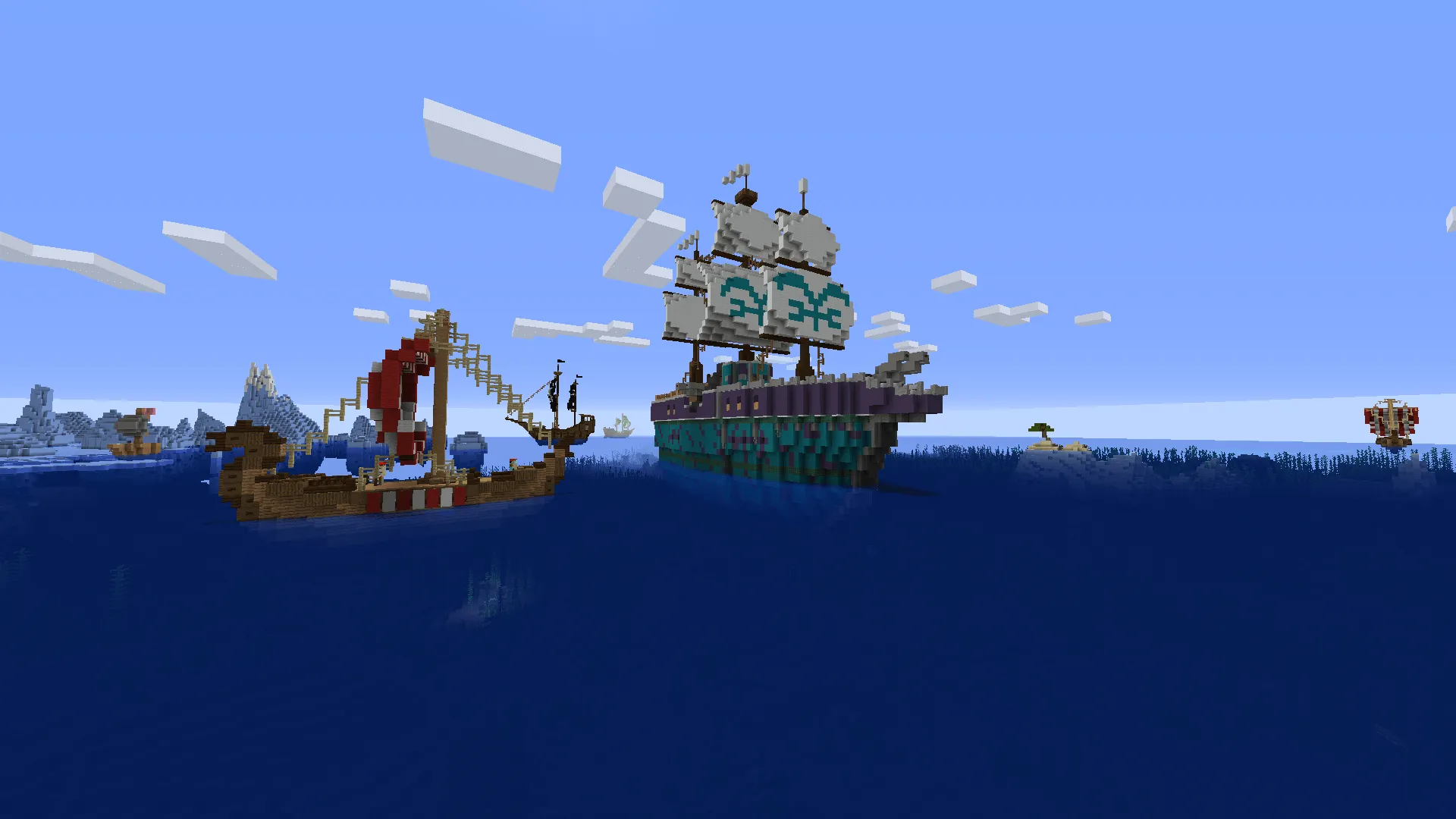 New Era: A One Piece Journey — скриншот 3 (Модпаки, Minecraft)