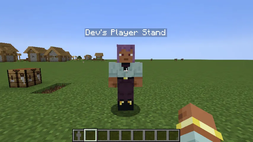 Player Stand, Моды, Minecraft