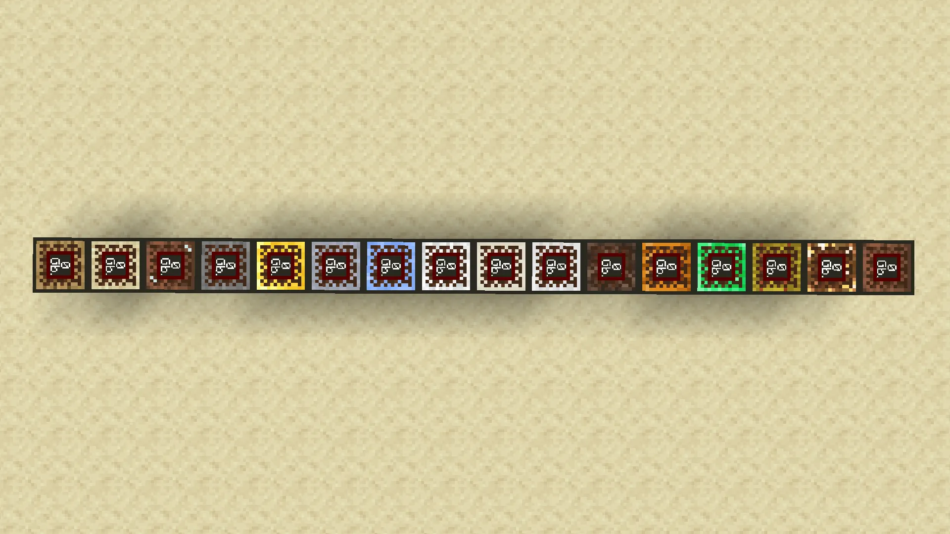 Better Noteblocks (Style B), Текстуры, Minecraft
