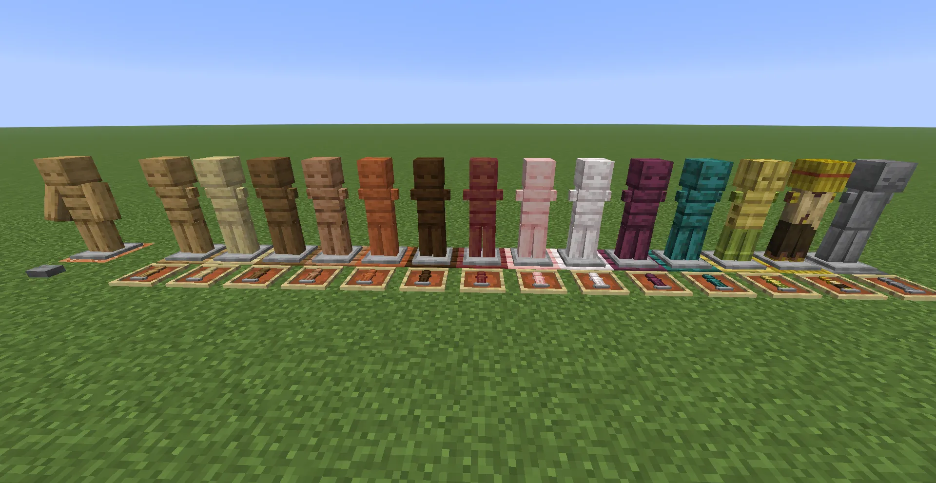 AL's Armor Stands Revamped — скриншот 7 (Текстуры, Minecraft)