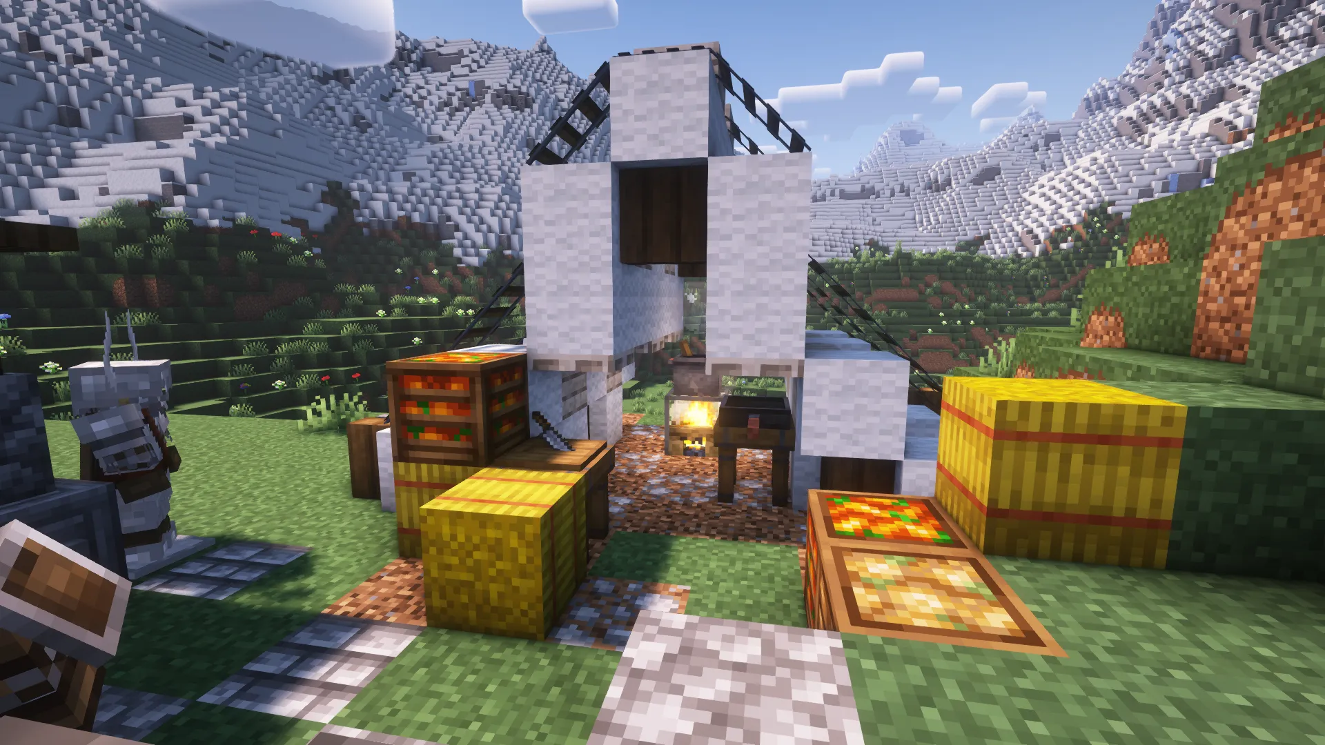 CREATE to SURVIVE  [FABRIC] — скриншот 11 (Модпаки, Minecraft)