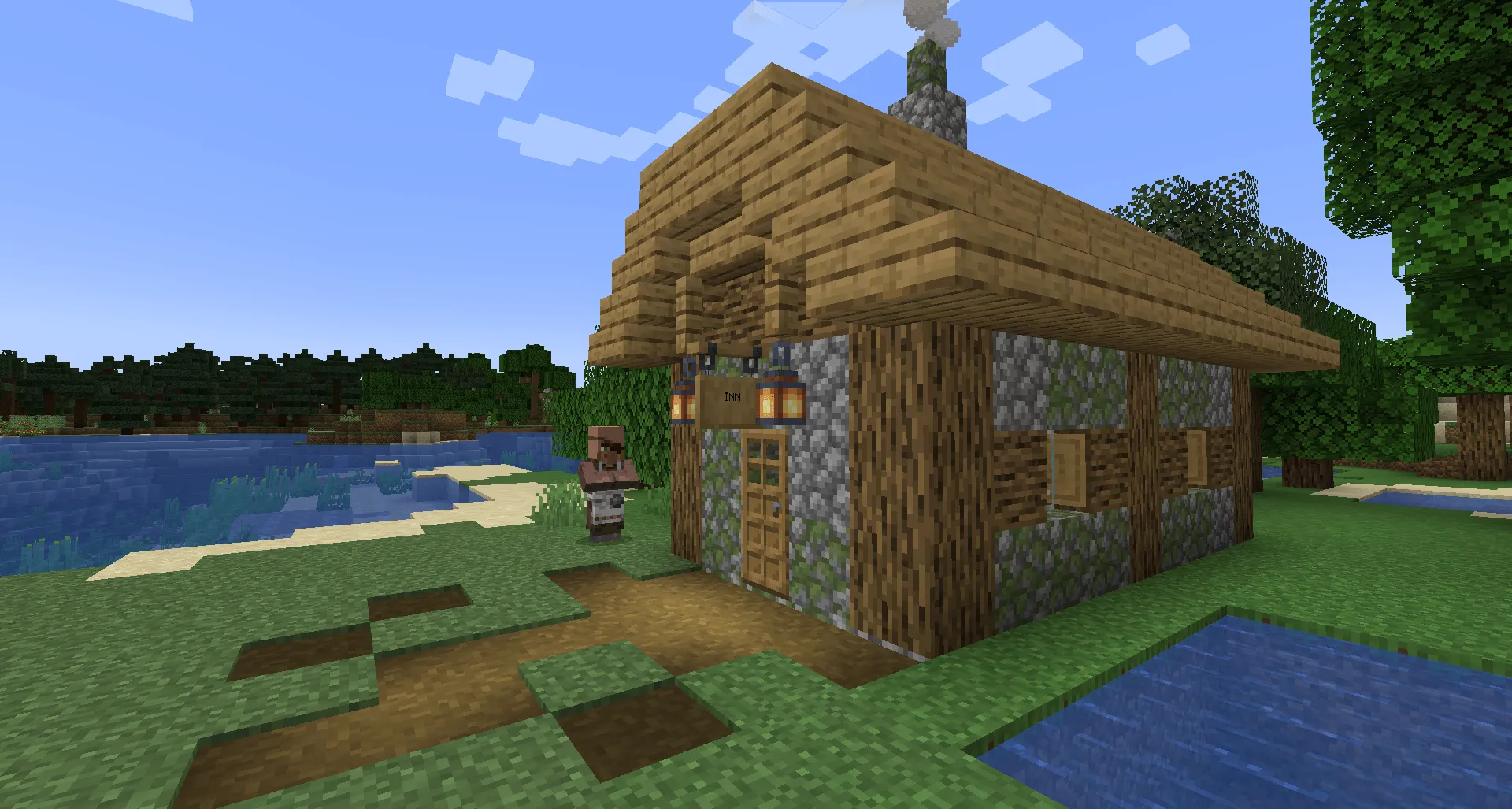 Inns & Innkeepers (w/ Hearthstone & Fireplaces) — скриншот 5 (Моды, Minecraft)