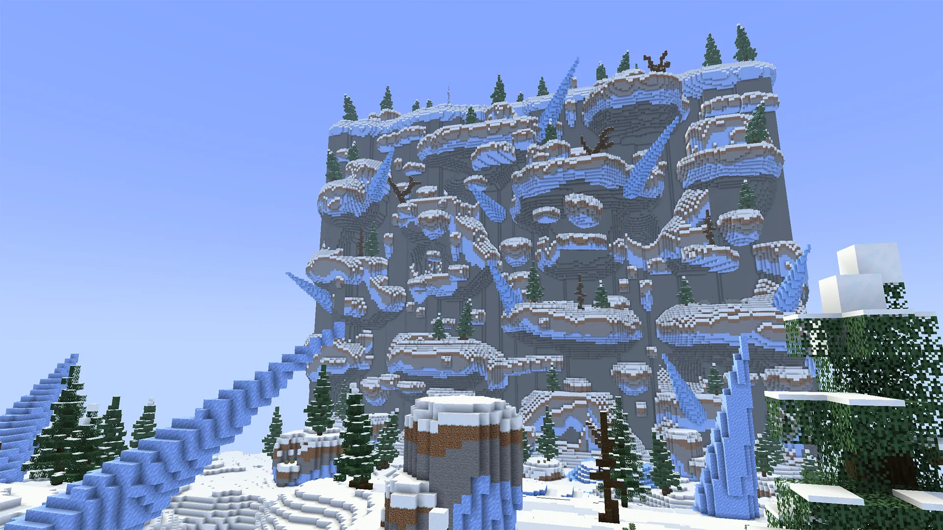 PEAK Craft Map, Карты, Minecraft