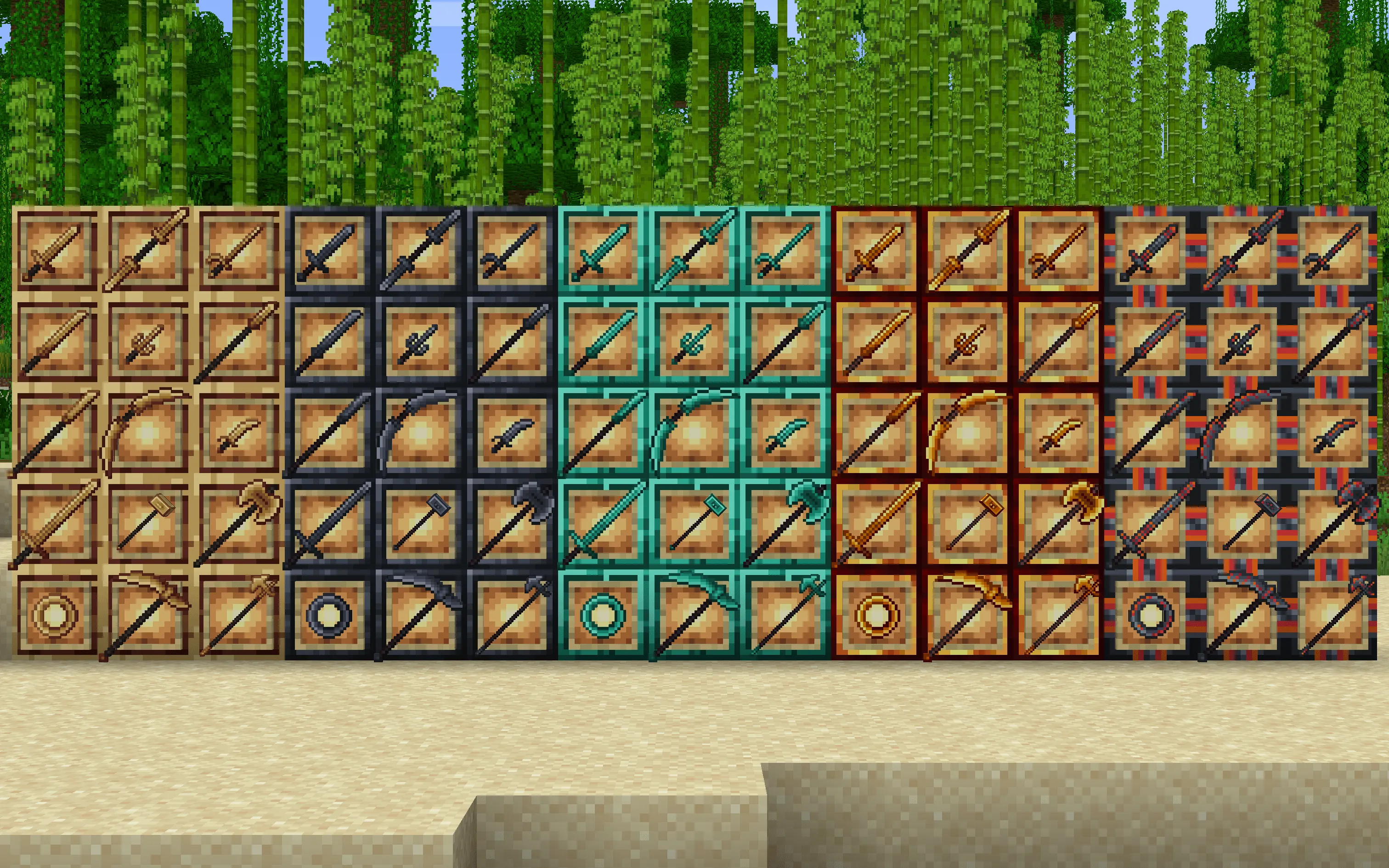 Simply Swords: Cataclysm — скриншот 4 (Моды, Minecraft)
