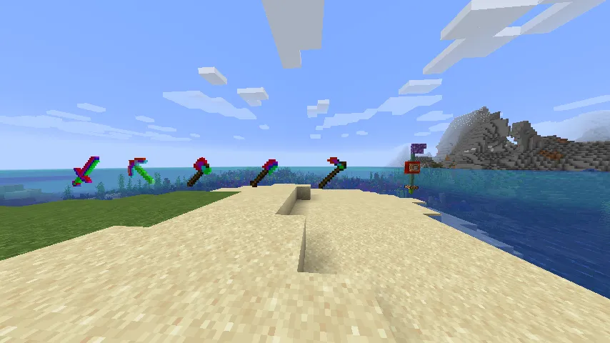 Super rainbow ore , Моды, Minecraft