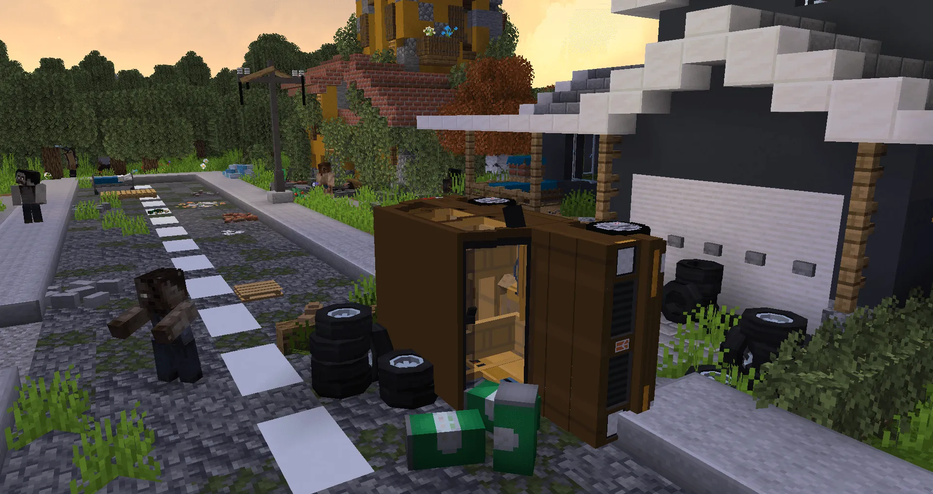 Apocalipse Zumbi — скриншот 6 (Модпаки, Minecraft)