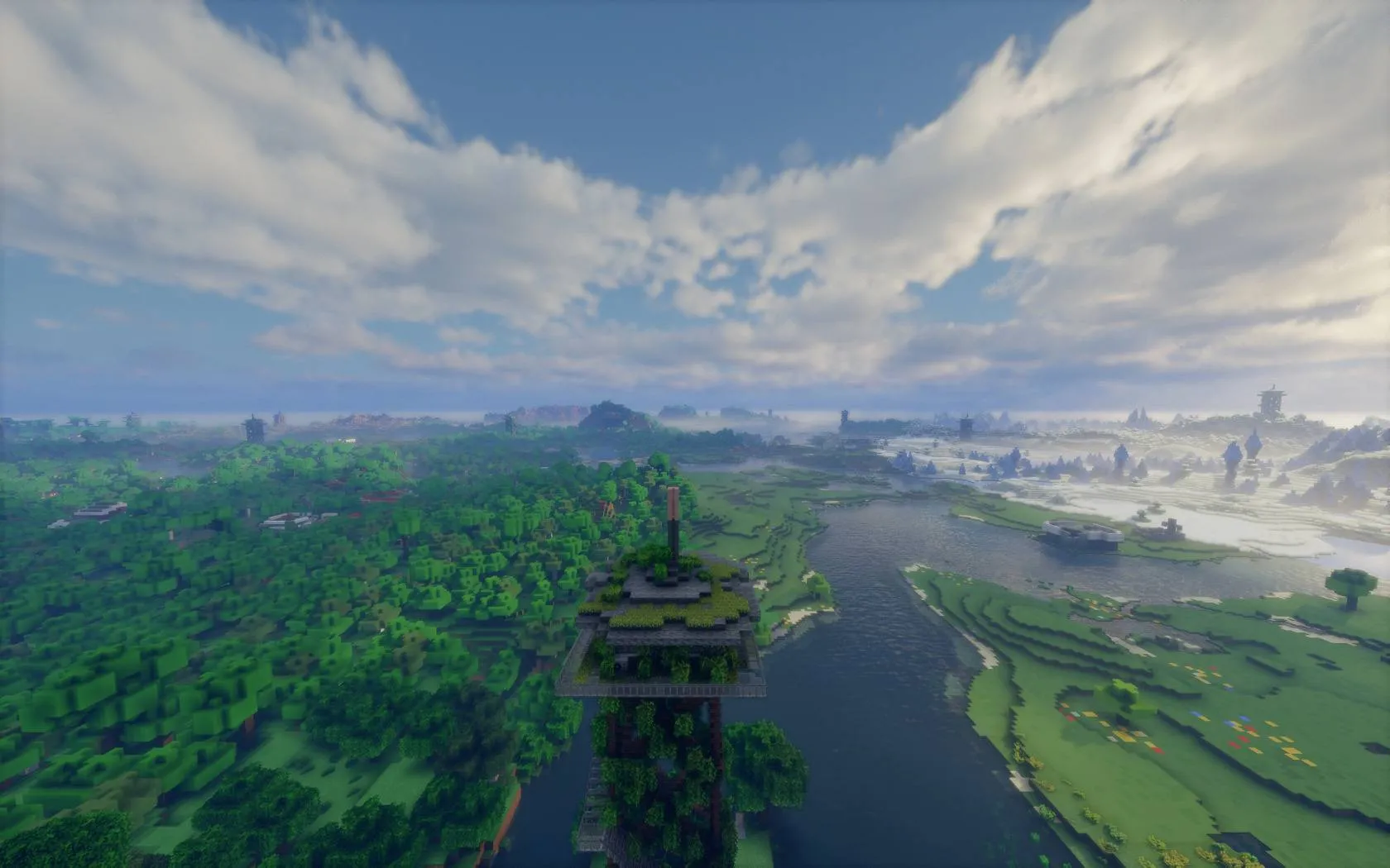 ChaosZPack Remastered: Structures ! [Watchtowers], Моды, Minecraft