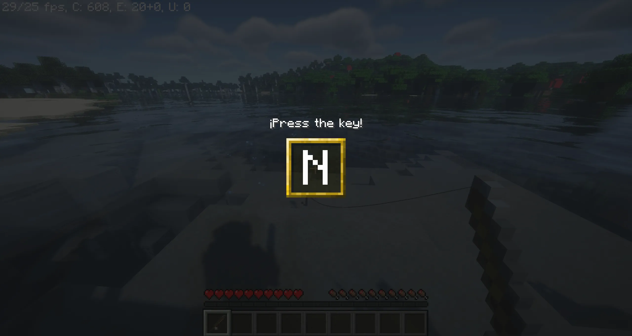TheDragon's Mini: QTE Fishing — скриншот 2 (Моды, Minecraft)