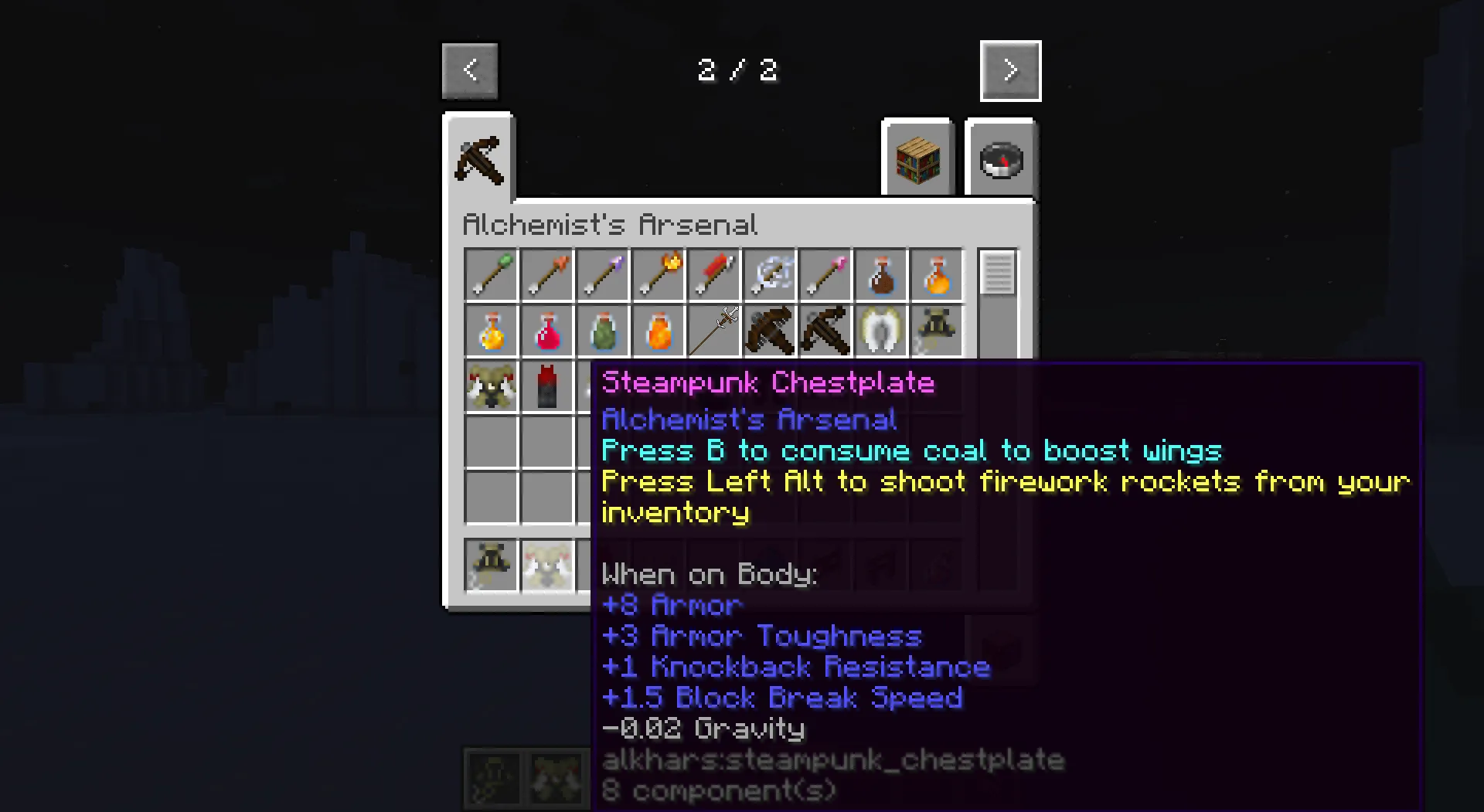 Alchemist's Arsenal — скриншот 16 (Моды, Minecraft)