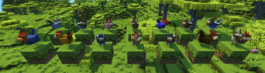 Mizuno's Chicken Variants, Текстуры, Minecraft