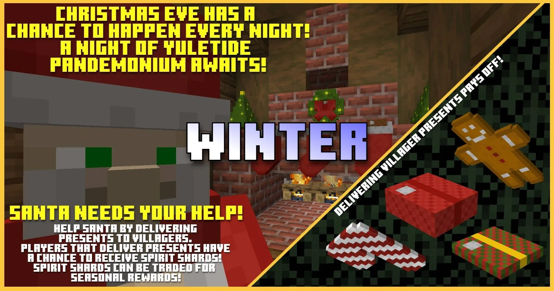 Holidays & Happenings — скриншот 3 (Дата-паки, Minecraft)