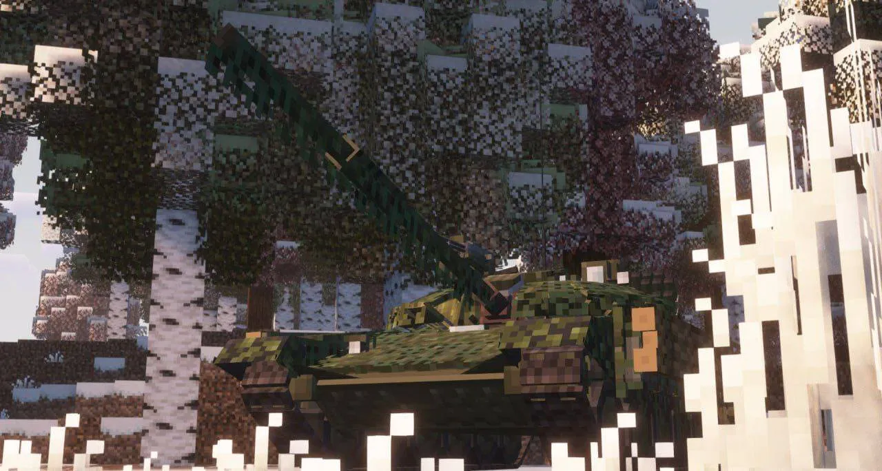 [IV/MTS] Q.M.P [Qawsed Military pack] — скриншот 8 (Моды, Minecraft)