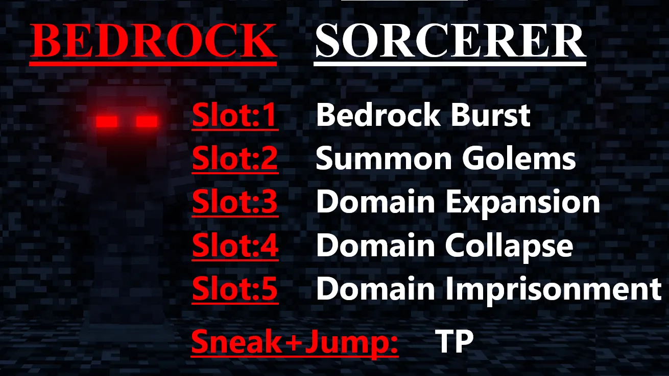 Bedrock Sorcerer Rp, Текстуры, Minecraft
