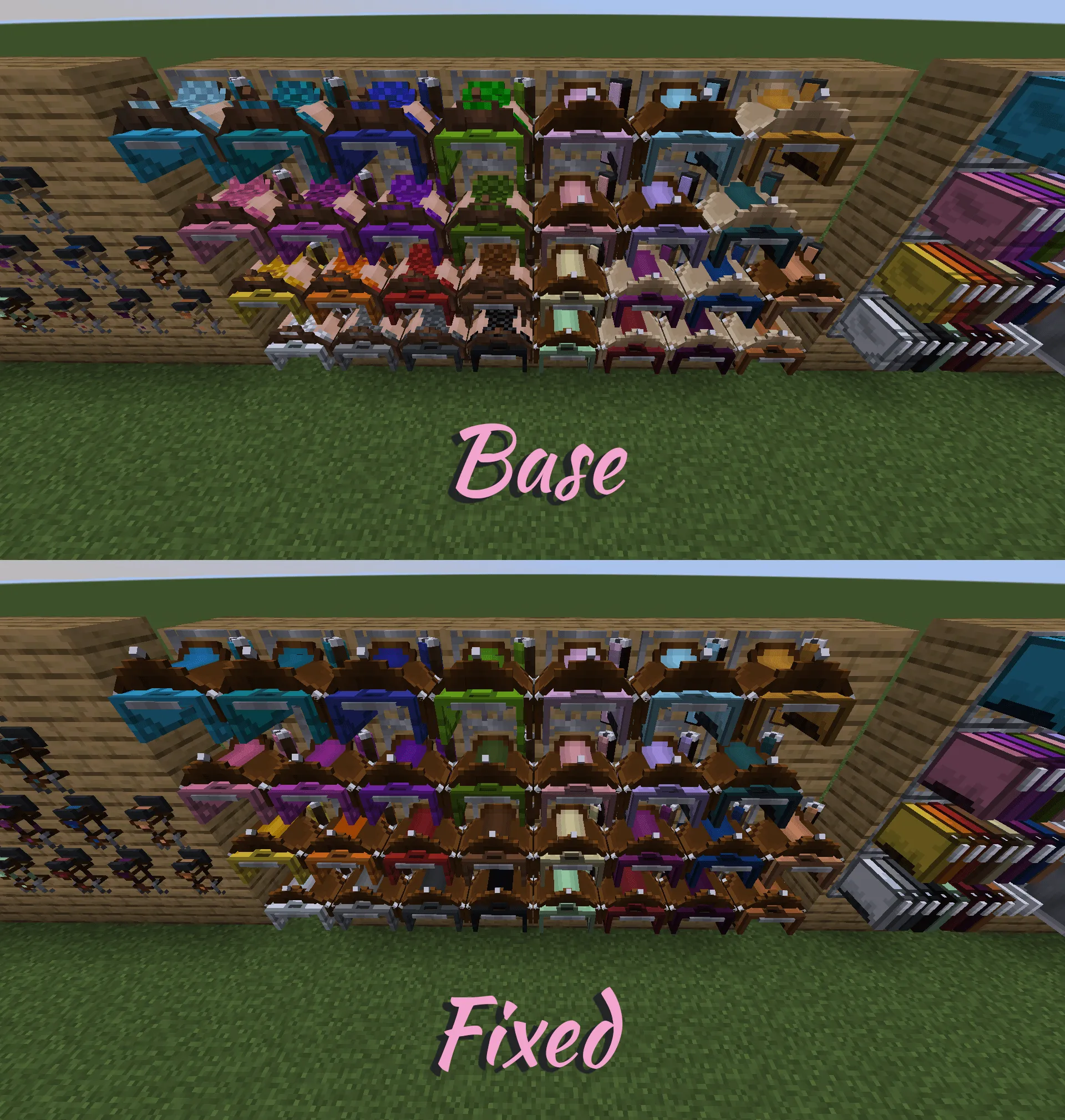 Squeaky Clean: Tack Textures, Текстуры, Minecraft