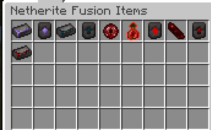 Netherite Fusion, Моды, Minecraft