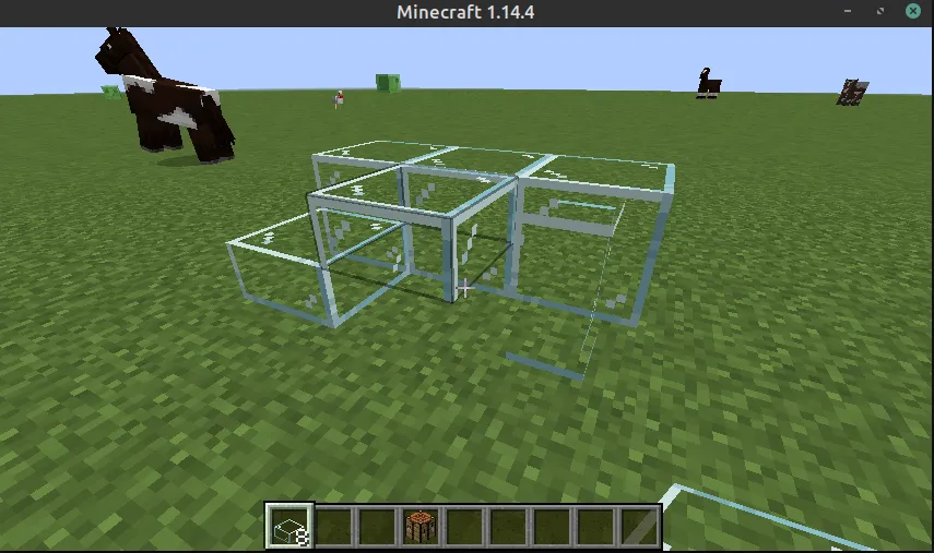 Simple Glass Slabs — скриншот 1 (Моды, Minecraft)