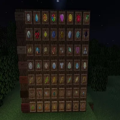 Pokemon Badges, Текстуры, Minecraft