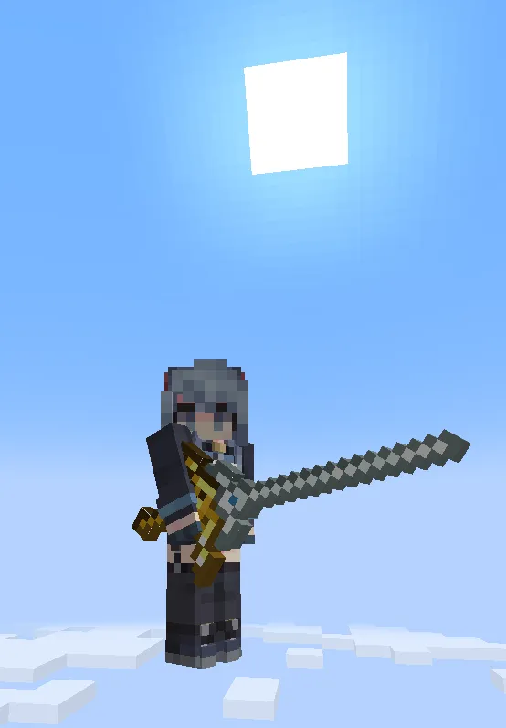 Aether Big Valkyire Lance — скриншот 2 (Текстуры, Minecraft)