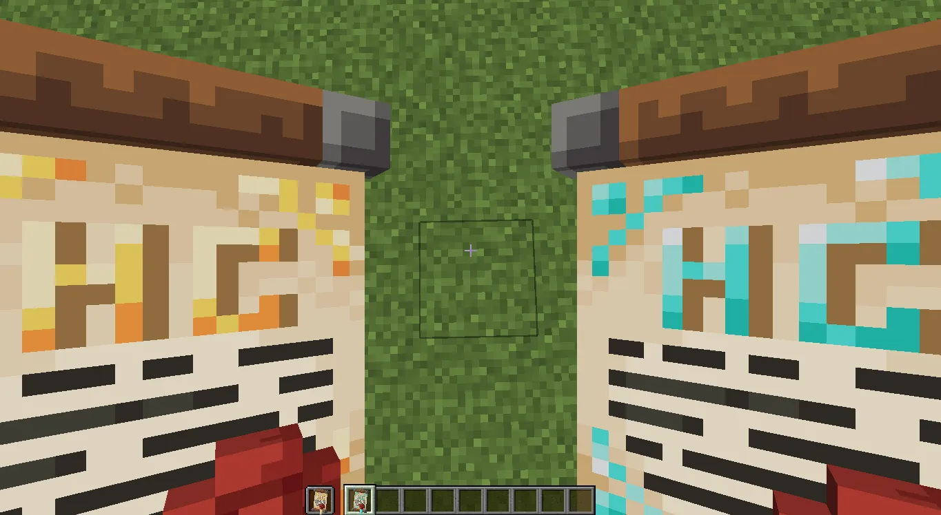 Hermit Permit, Текстуры, Minecraft