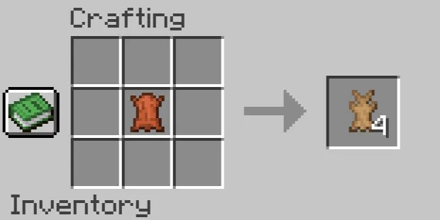 Leather to rabbit hide, Дата-паки, Minecraft