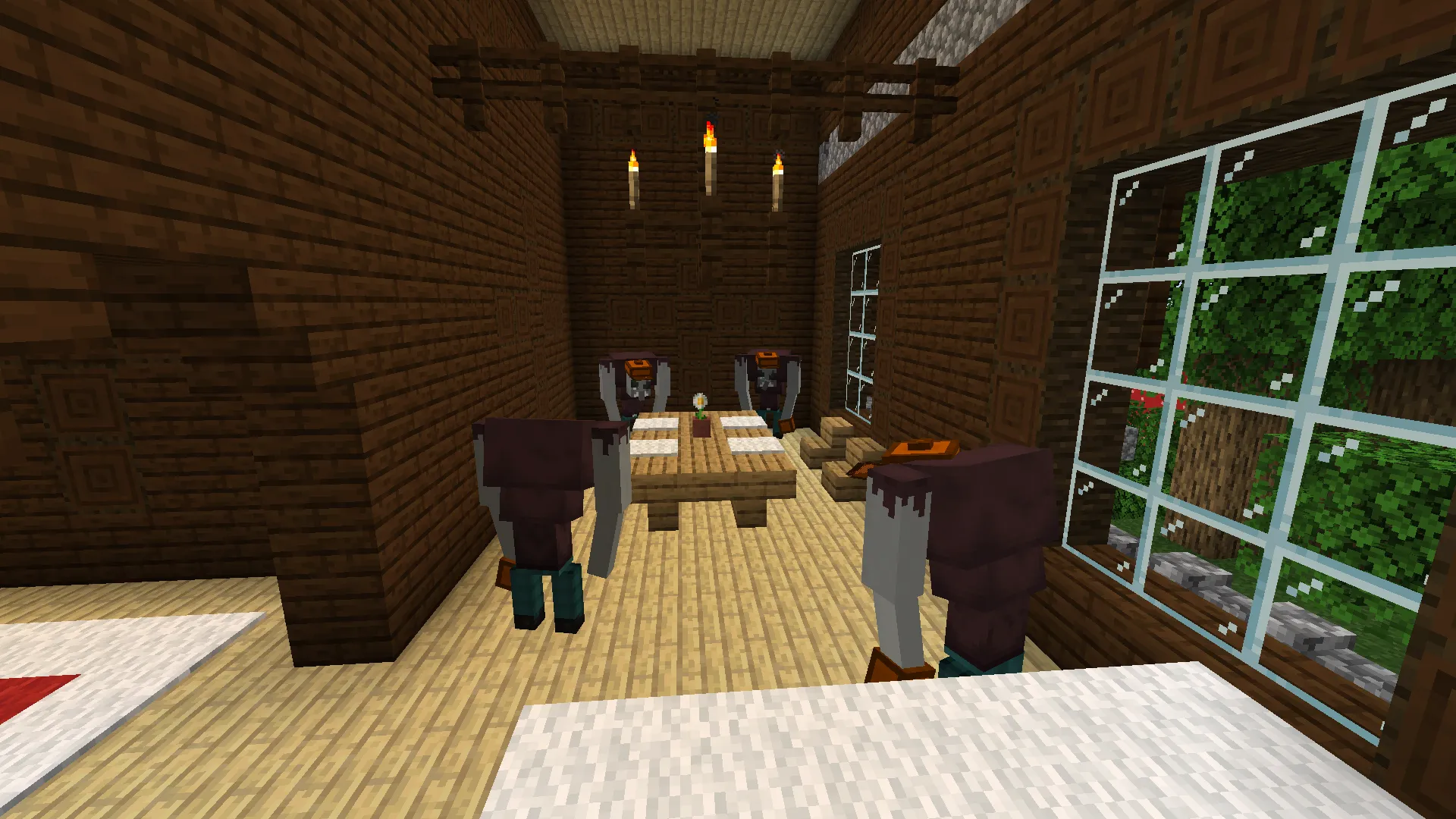 Illager and workers, Моды, Minecraft
