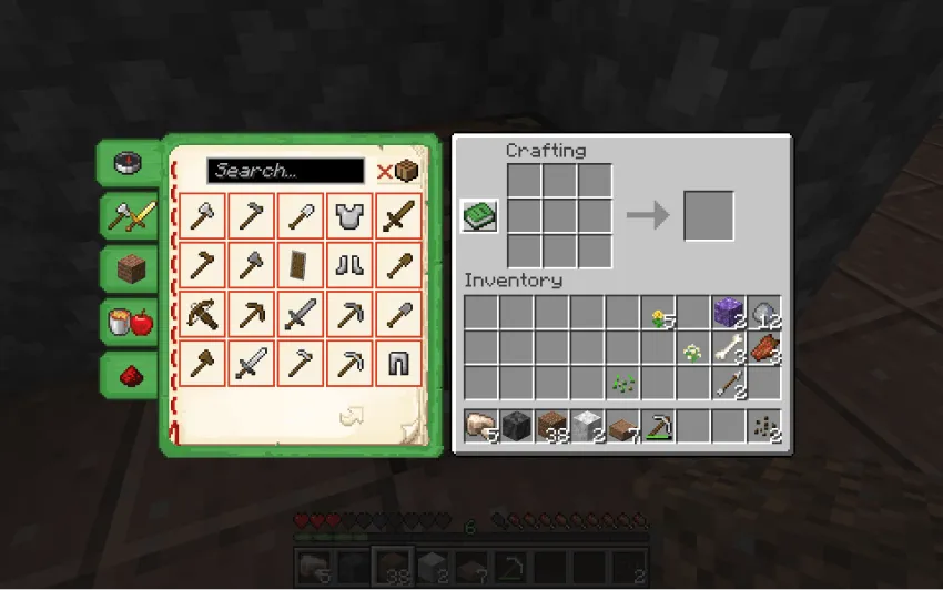 Deep Origins GUI overhaul — скриншот 10 (Текстуры, Minecraft)