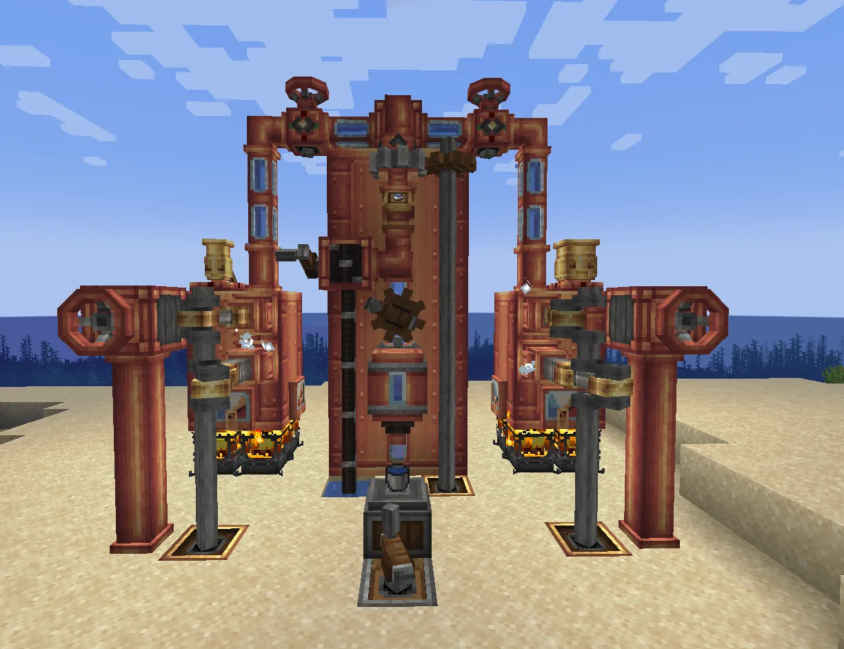 Create: Old Copper Stuffs, Текстуры, Minecraft