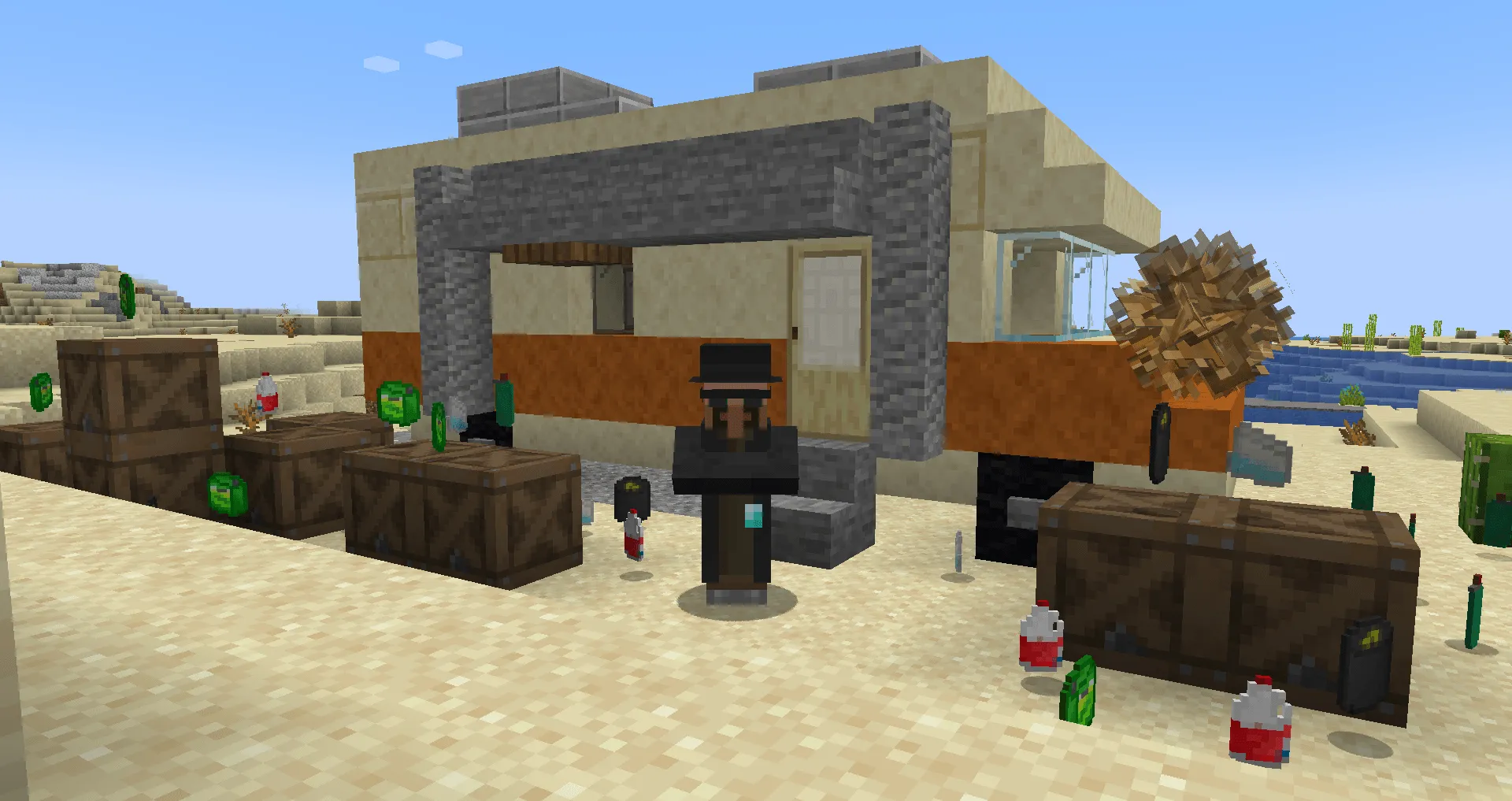 The Breaking Bad Experience, Моды, Minecraft