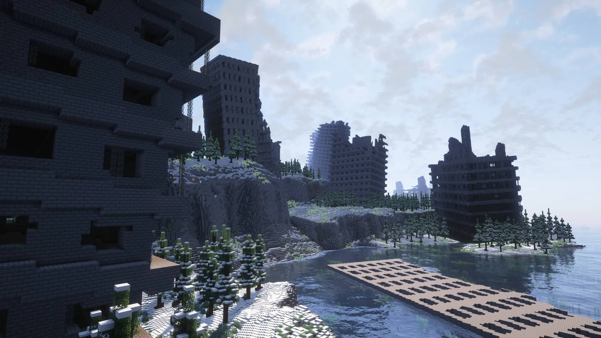 Abandoned City - Survival World — скриншот 4 (Карты, Minecraft)