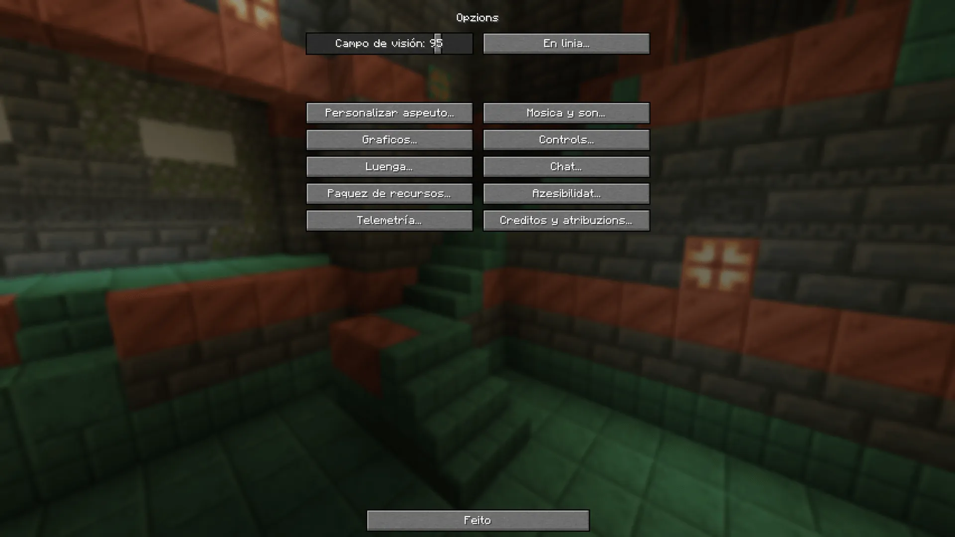 Aragonese Language — скриншот 2 (Текстуры, Minecraft)