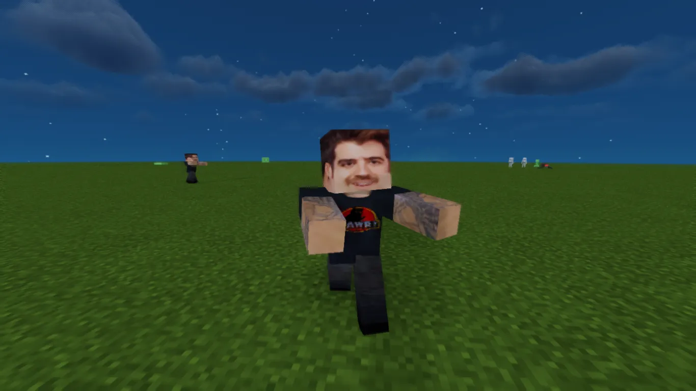 Auronplay Zombie/Canibal by SantiCimino — скриншот 2 (Текстуры, Minecraft)