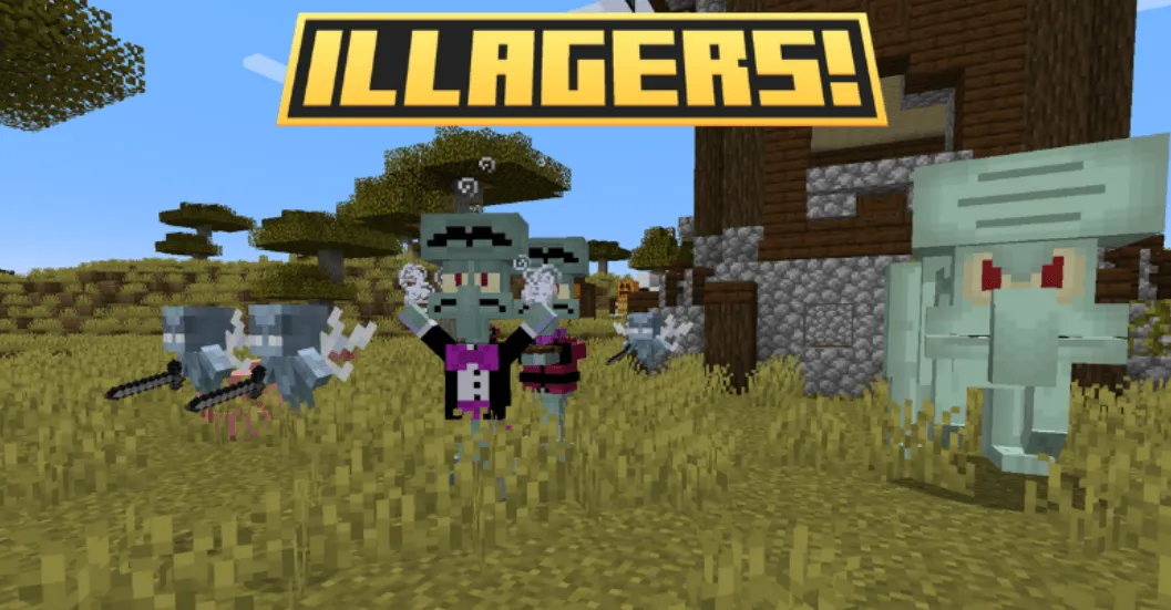 The ultimate Squidward pack — скриншот 4 (Текстуры, Minecraft)