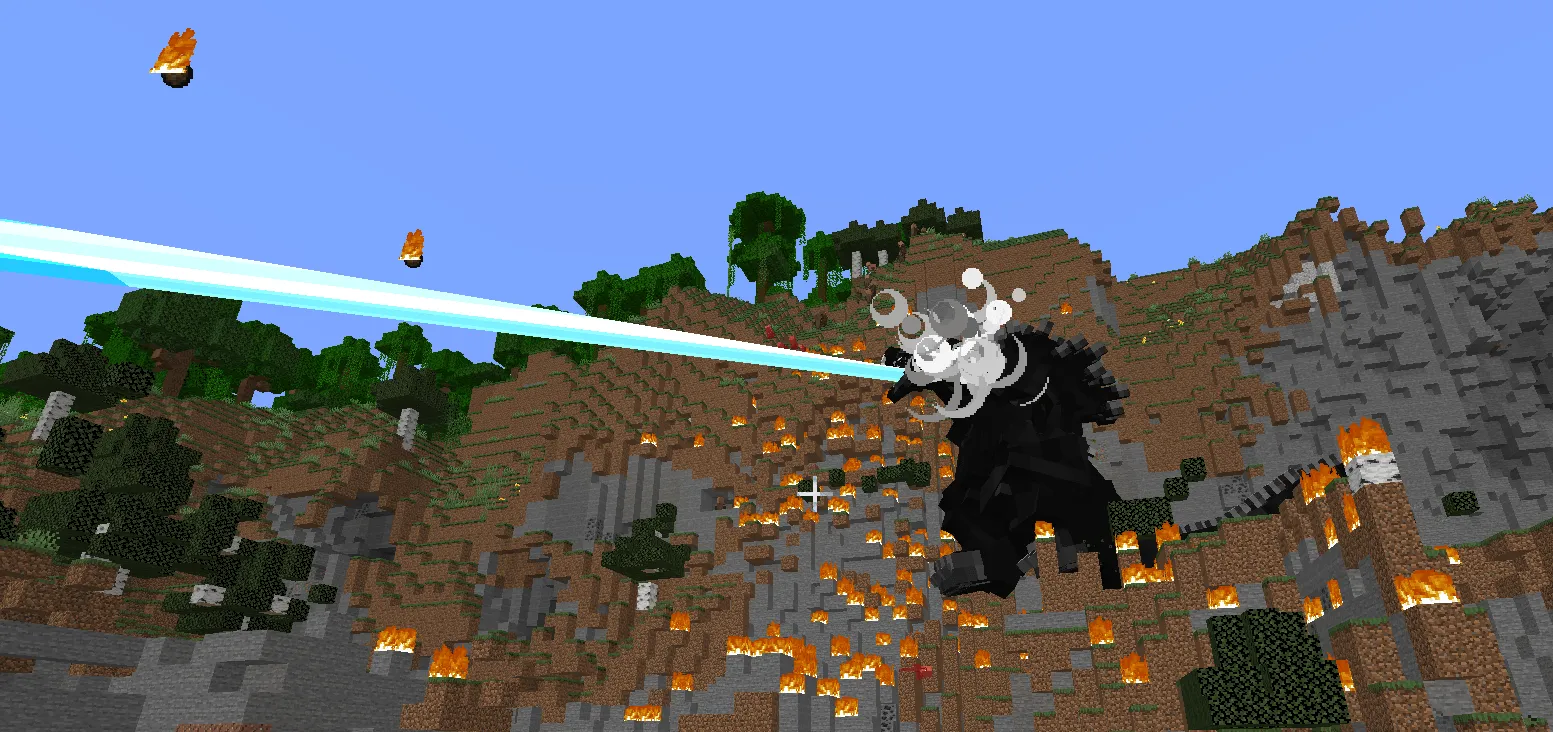 Random Godzilla Thing, Моды, Minecraft