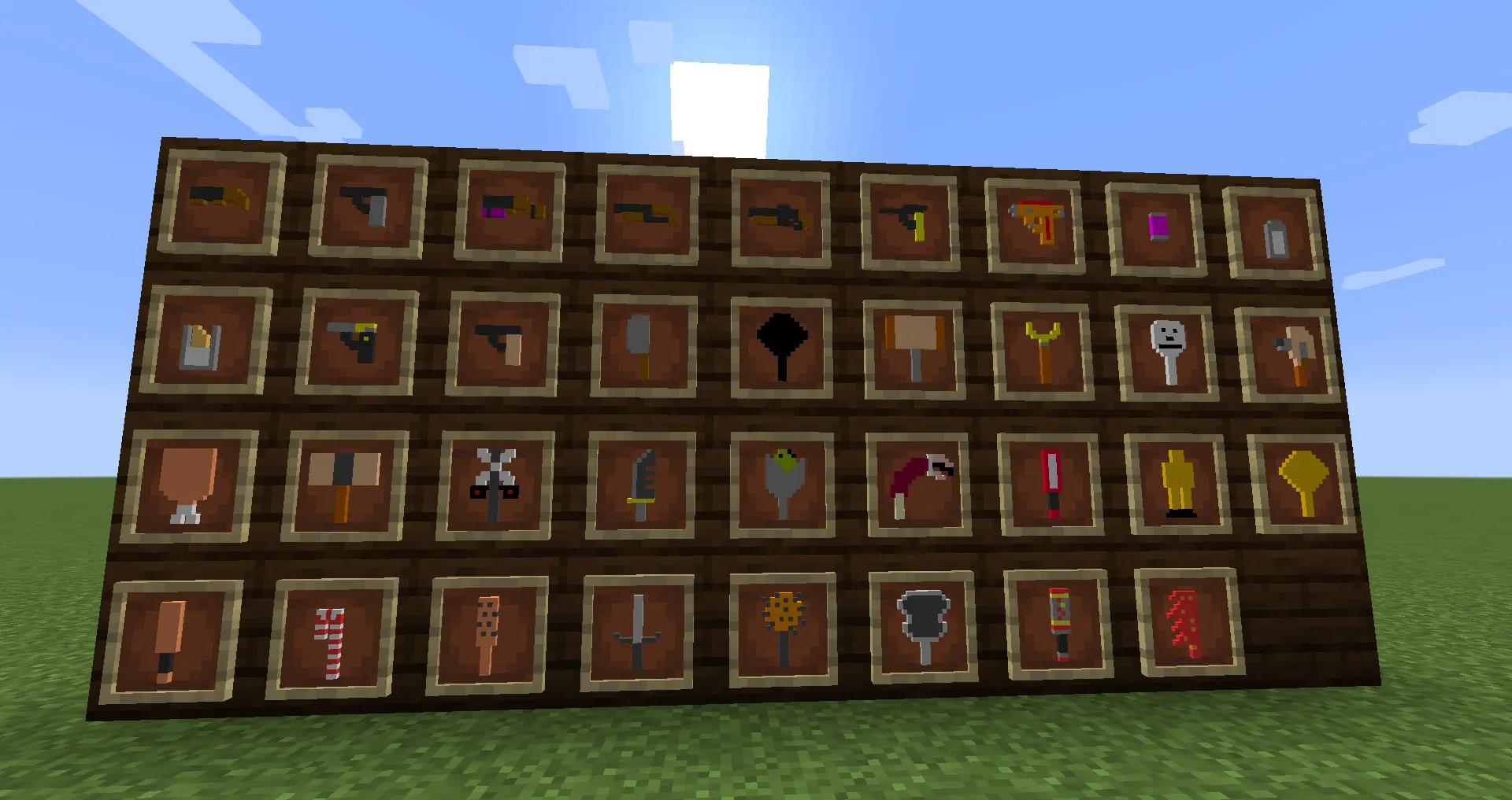 TF2 Items, Моды, Minecraft