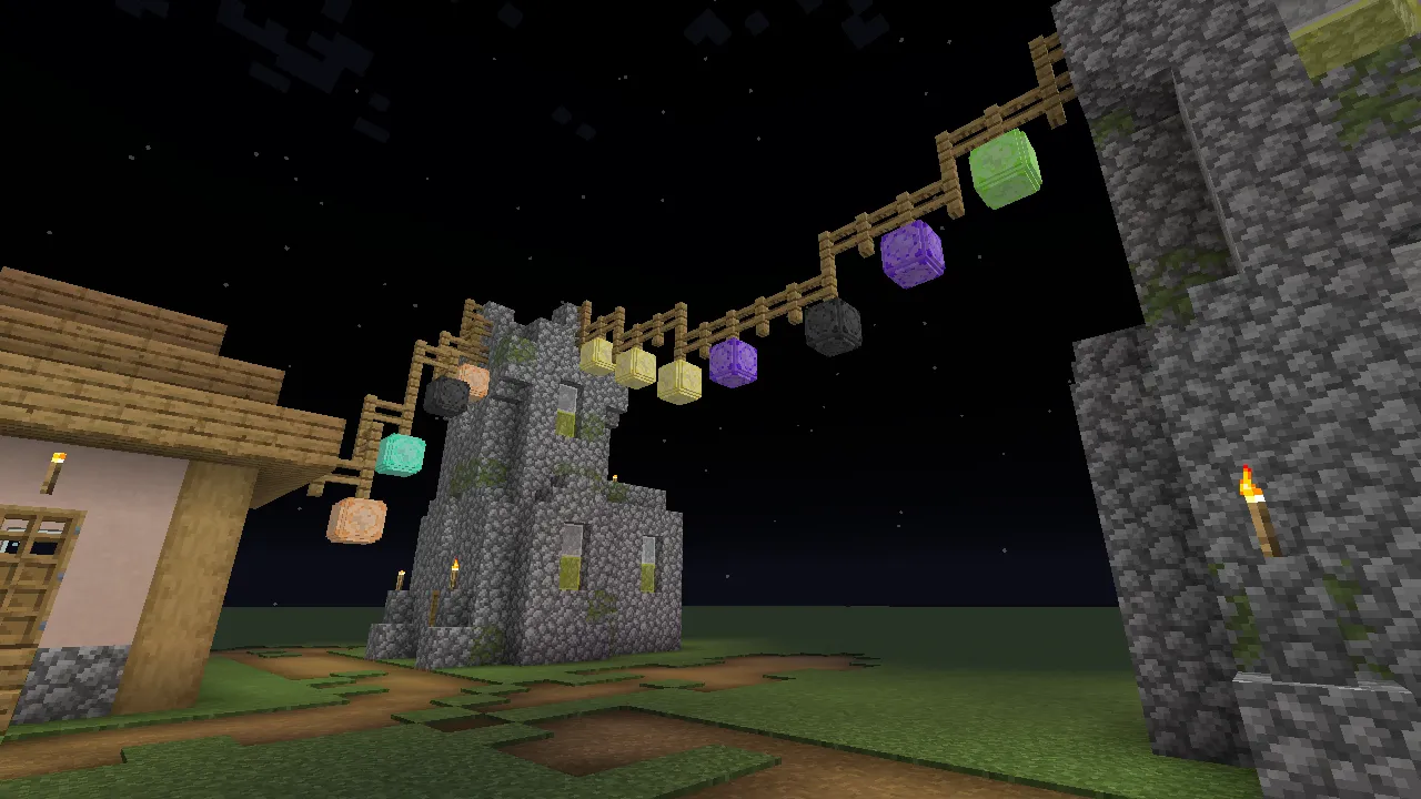 Hanging Lanterns — скриншот 2 (Текстуры, Minecraft)