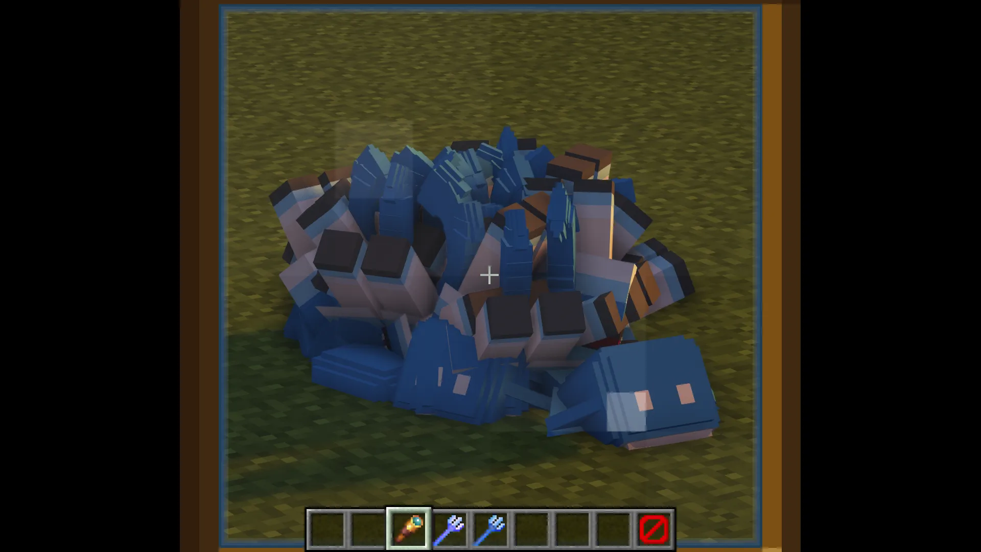 Gura trident, Текстуры, Minecraft